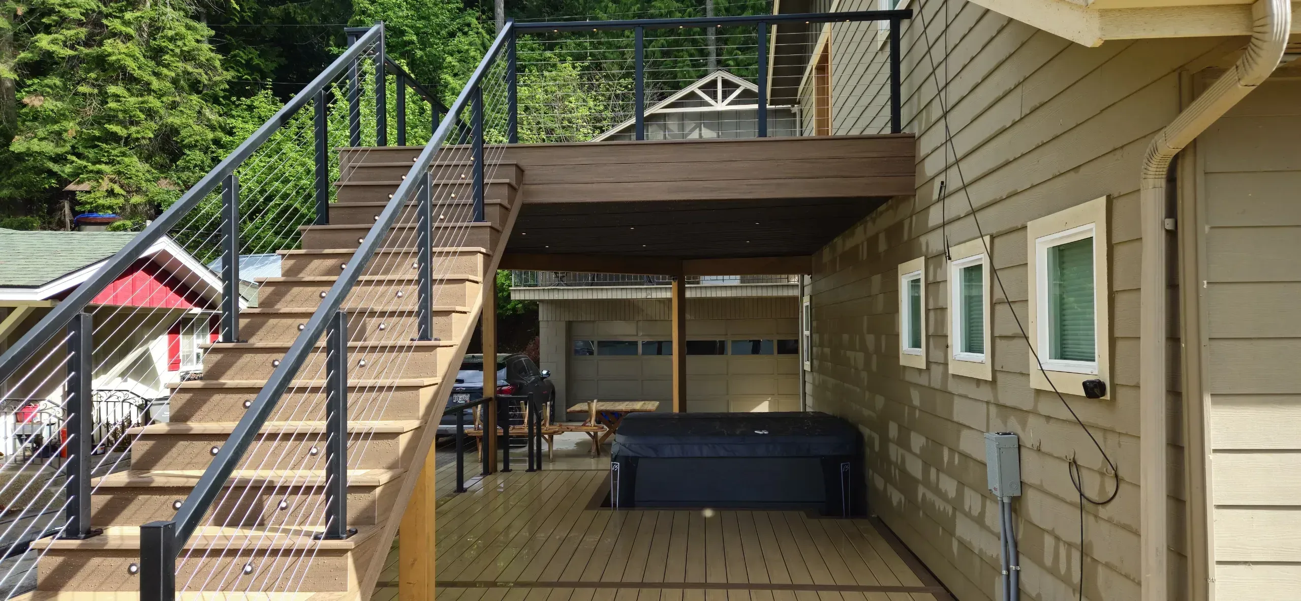 Composite underdecking system